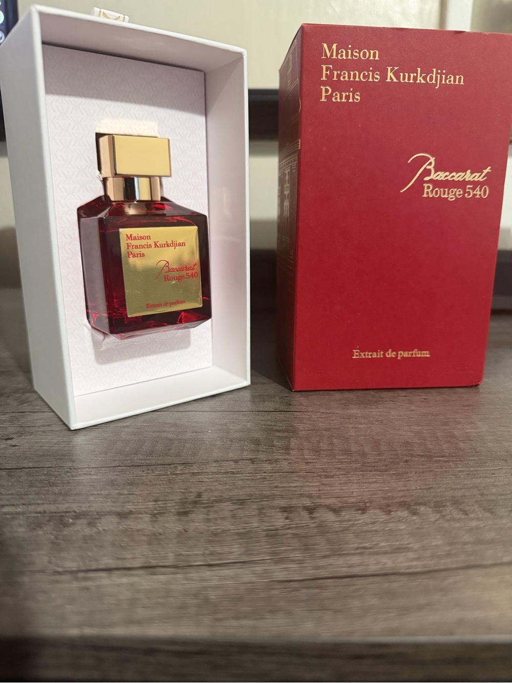 Maison Francis Kurkdjian Baccarat Rouge 540 Extrait - Red & Gold Cologne